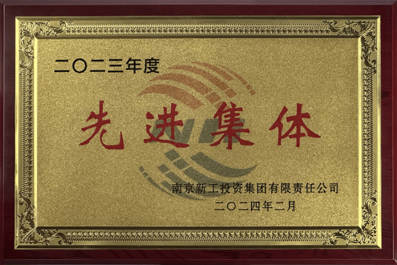 新工集团“先进集体”