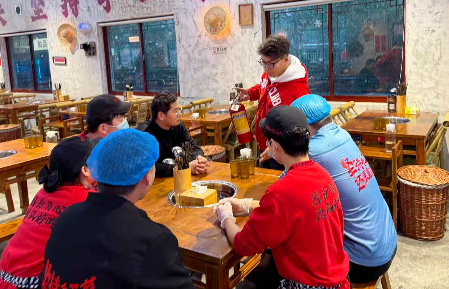 精准施教强技能 筑牢防线迎新春